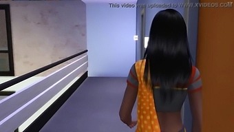 A Mature Indian Woman Discovers Her Teenage Son Indulging In Self-Pleasure And Offers Him Her Assistance In Experiencing Sexual Intimacy