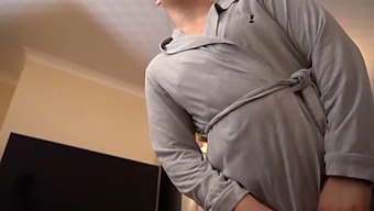 Watch As A Mature Woman Seduces Her Stepson While Catching Him In The Act