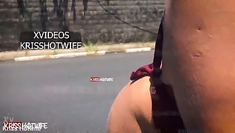Noel, A Sultry Hotwife, Strips Down In The Midst Of Hectic Salvador Bahia Traffic During Christmas
