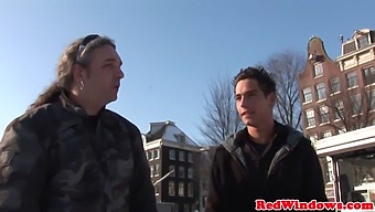 A Dutch Prostitute Performs Deepthroating And Receives Semen