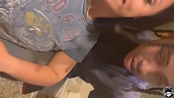 Stepmother With Big Bosom Allows Lil’ D To Have Sex While Father Is Not Home Part 2