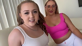 Eva Nyx Y Brookie Blair Se Entregan A Un Juego Caliente De Fantasía Doméstica