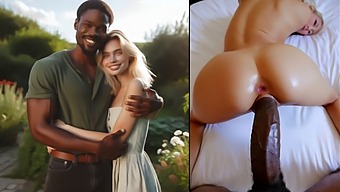 Una Esposa Rubia Y Tetona Es Arrasada Por Un Amante Negro En Un Sexo Grupal En 3d