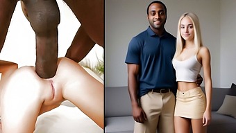 African American Man Pleasures My Stunning Spouse With Anal Penetration